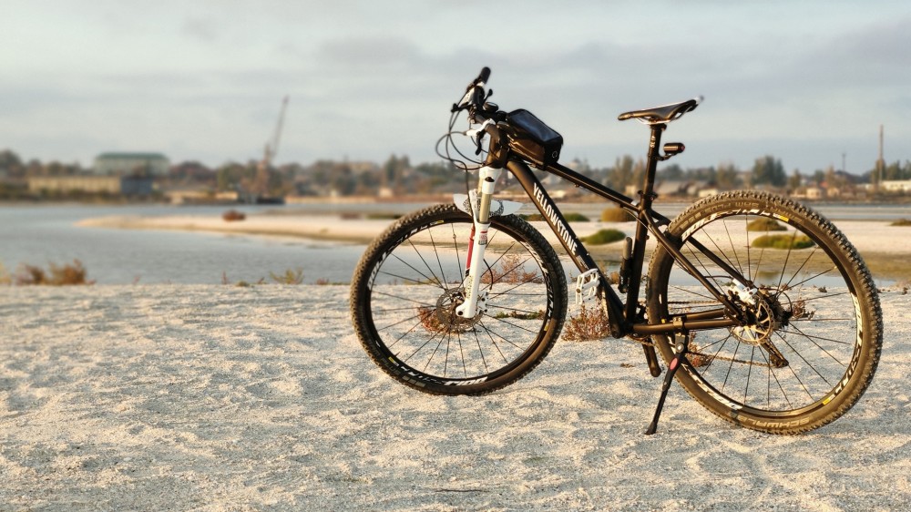 Геническ. Вело-прогулка на закате!