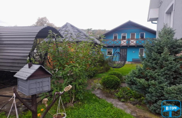 Садиба В Яремче над речкой Прут