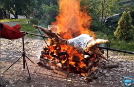 Колыба у музыканта Химчака