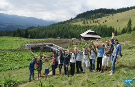 Эко - тур на "полонину Крынта" за сыром