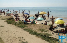 Юго-восточный пляж в Лазурном